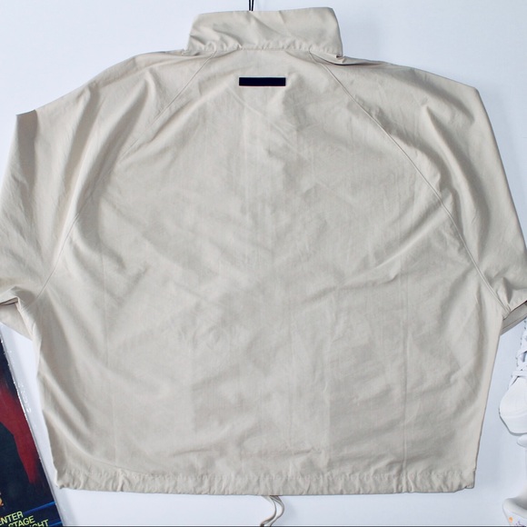 FEAR OF GOD ESSENTIALS X SSENSE Linen Nylon Suit ‘Track Pant+1/2 Zip Pullover’ - Picture 3 of 8
